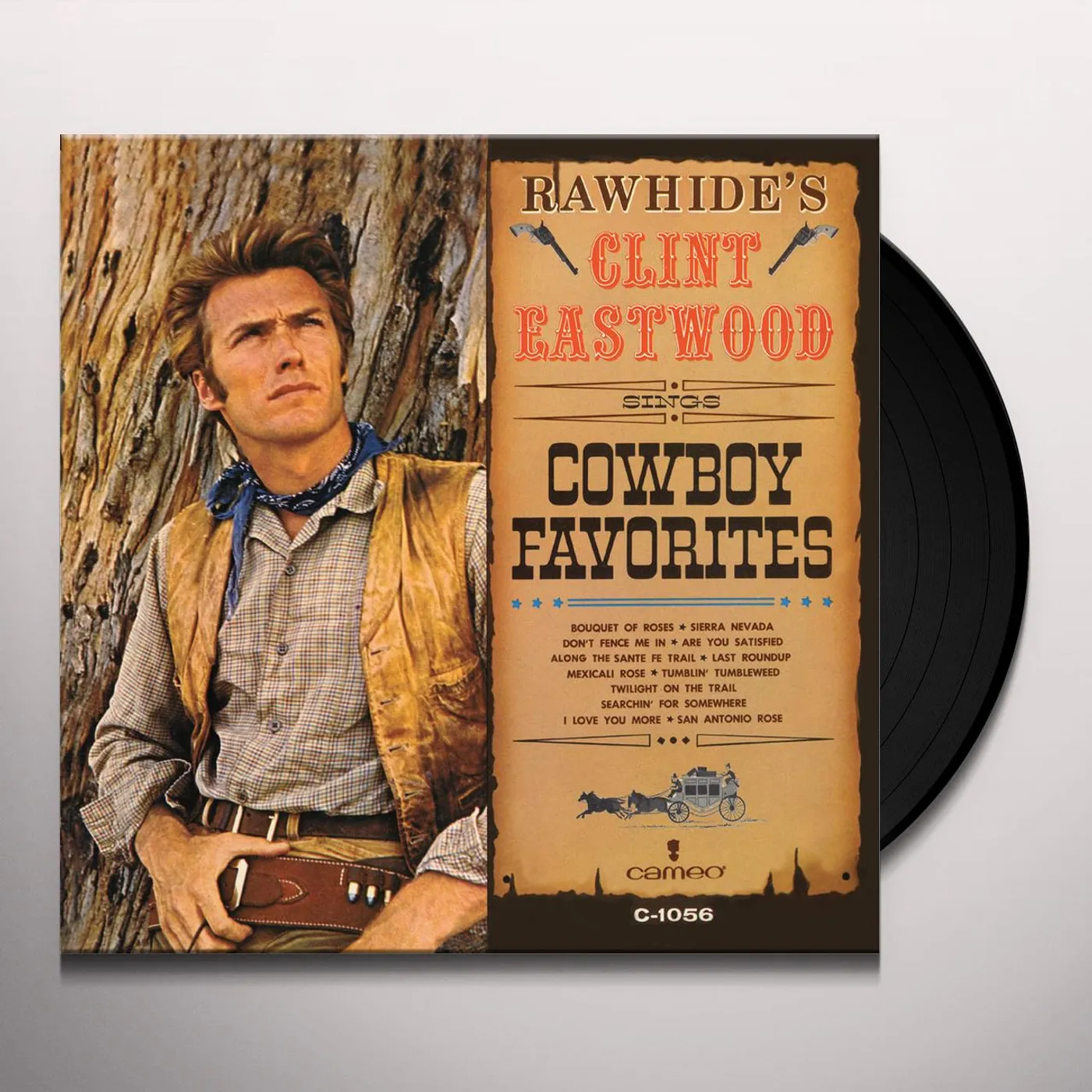 Rawhide's Clint Eastwood Sings Cowboy Favorites Vinyl Record