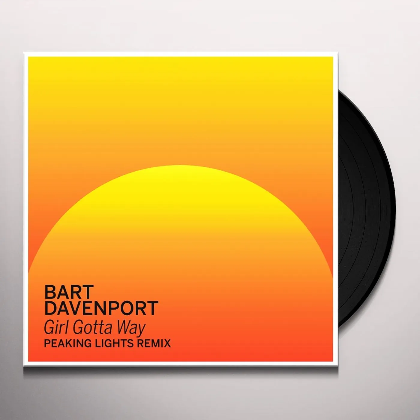 Bart Davenport Girl Gotta Way (Peaking Lights Remix) Vinyl Record