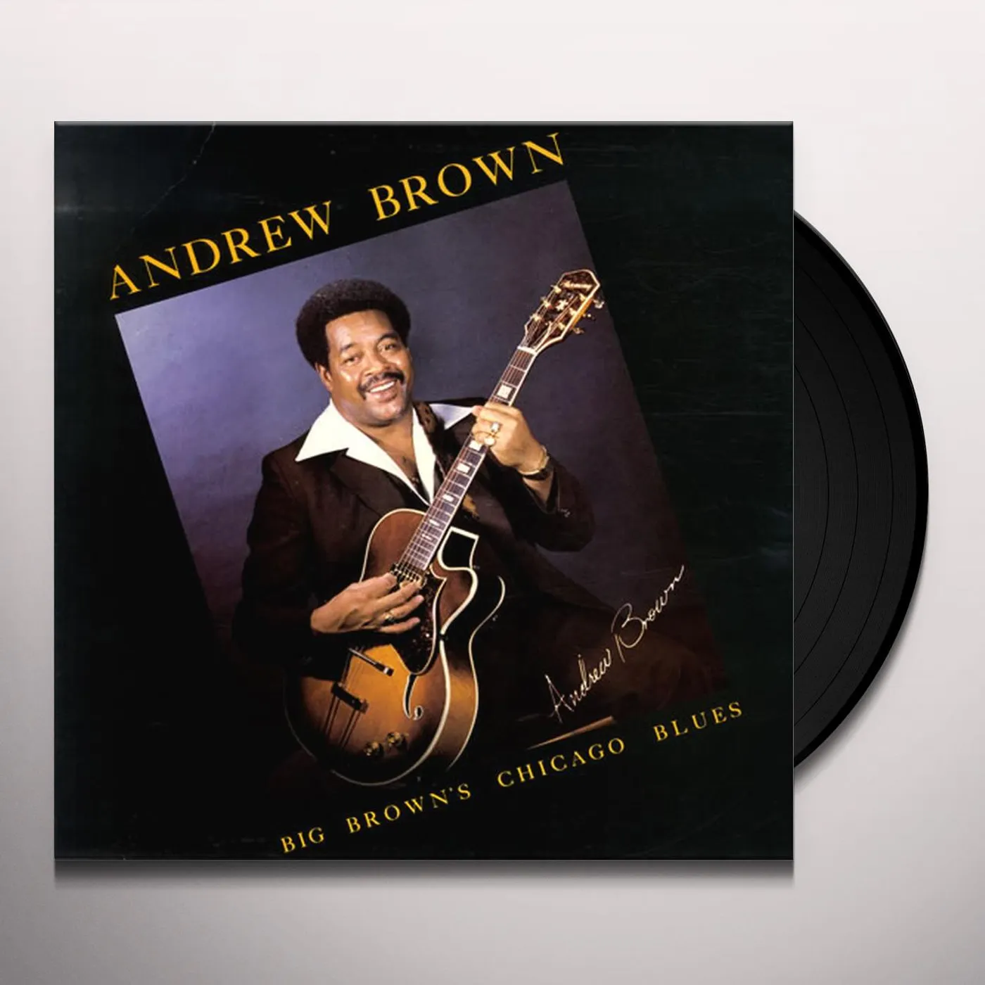 Andrew Brown Big Brown's Chicago Blues Vinyl Record