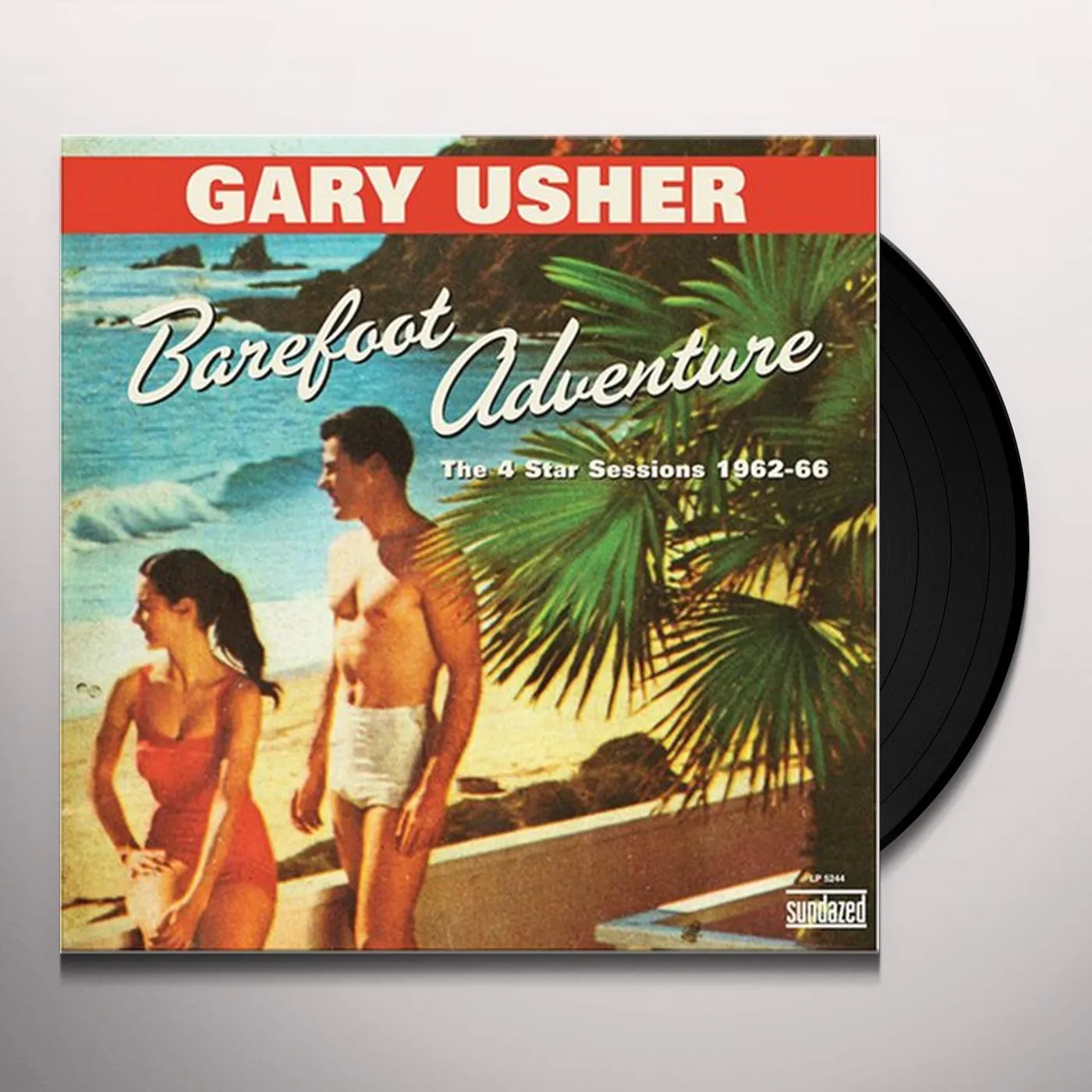 Gary Usher BAREFOOT ADVENTURE: 4 STAR SESSIONS 1962-66 Vinyl Record