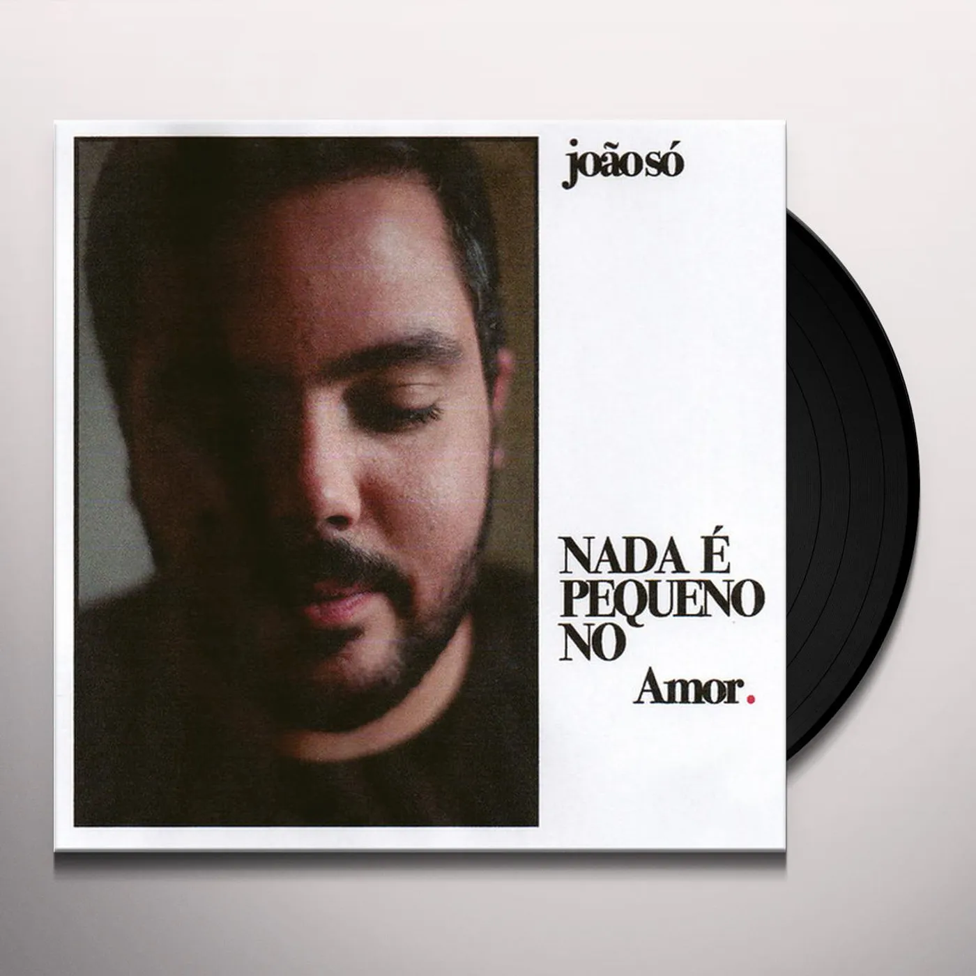 Joao So NADA E PEQUENO NO AMOR Vinyl Record