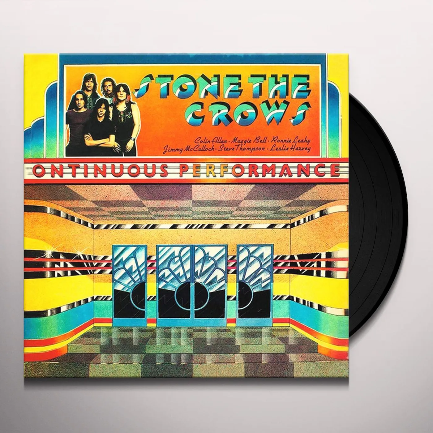 Stone The Crows Ontinuous Performance Vinyl Record
