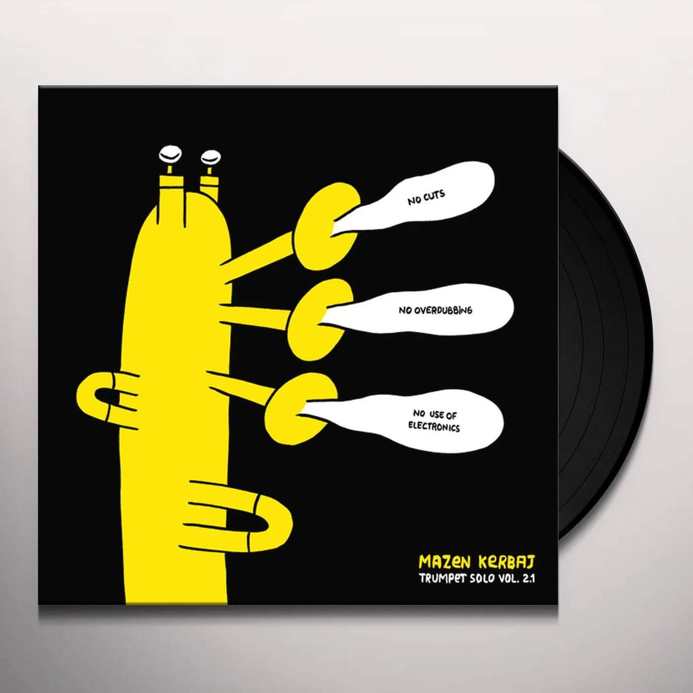 Mazen Kerbaj TRUMPET SOLO 2-1 Vinyl Record