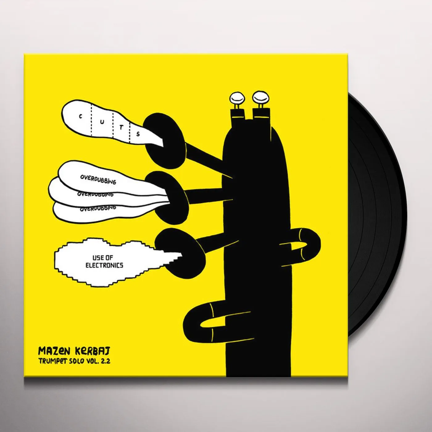 Mazen Kerbaj TRUMPET SOLO 2-2 Vinyl Record