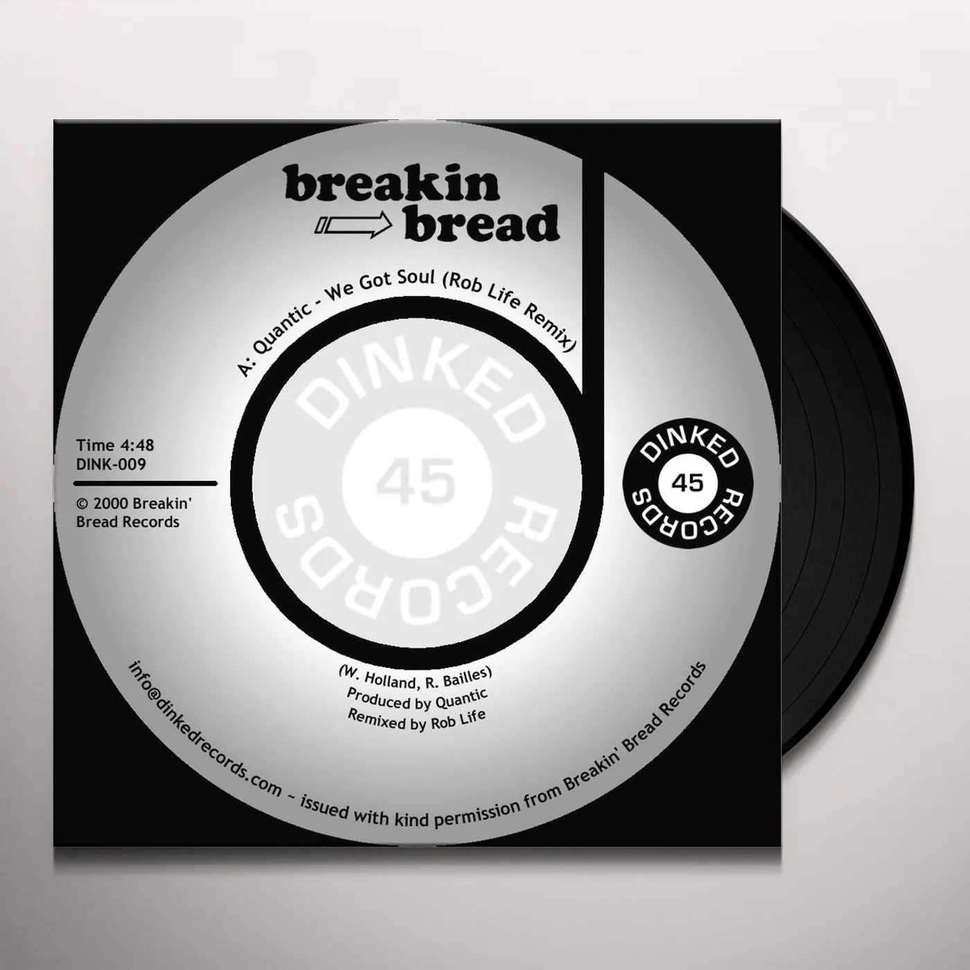 Quantic WE GOT SOUL (ROB LIFE REMIX) / FRESH RHYTHM Vinyl Record