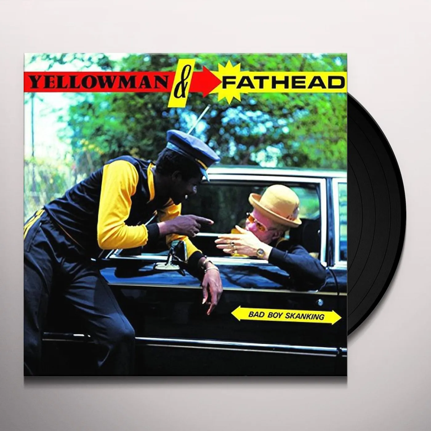 YELLOW & FATHEAD Bad Boy Skanking Vinyl Record