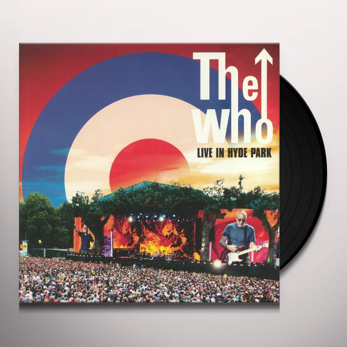 The Who Live In Hyde Park Vinyl Record
