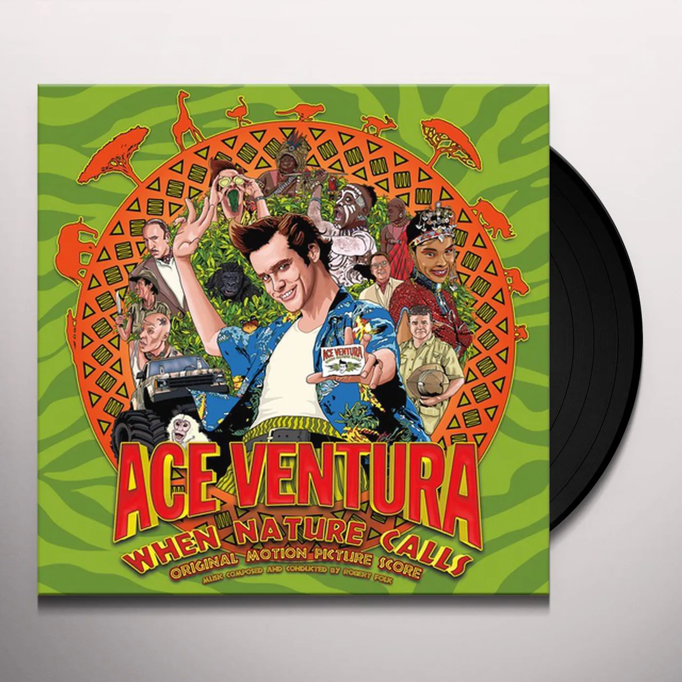 Robert Folk ACE VENTURA: WHEN NATURE CALLS / Original Soundtrack Vinyl Record