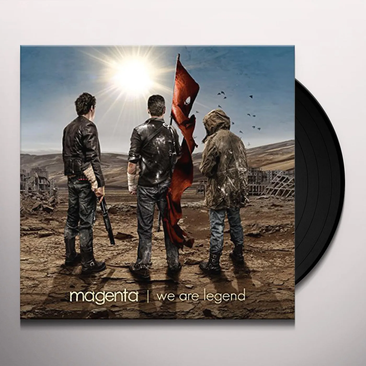 Magenta We Are Legend Vinyl Record