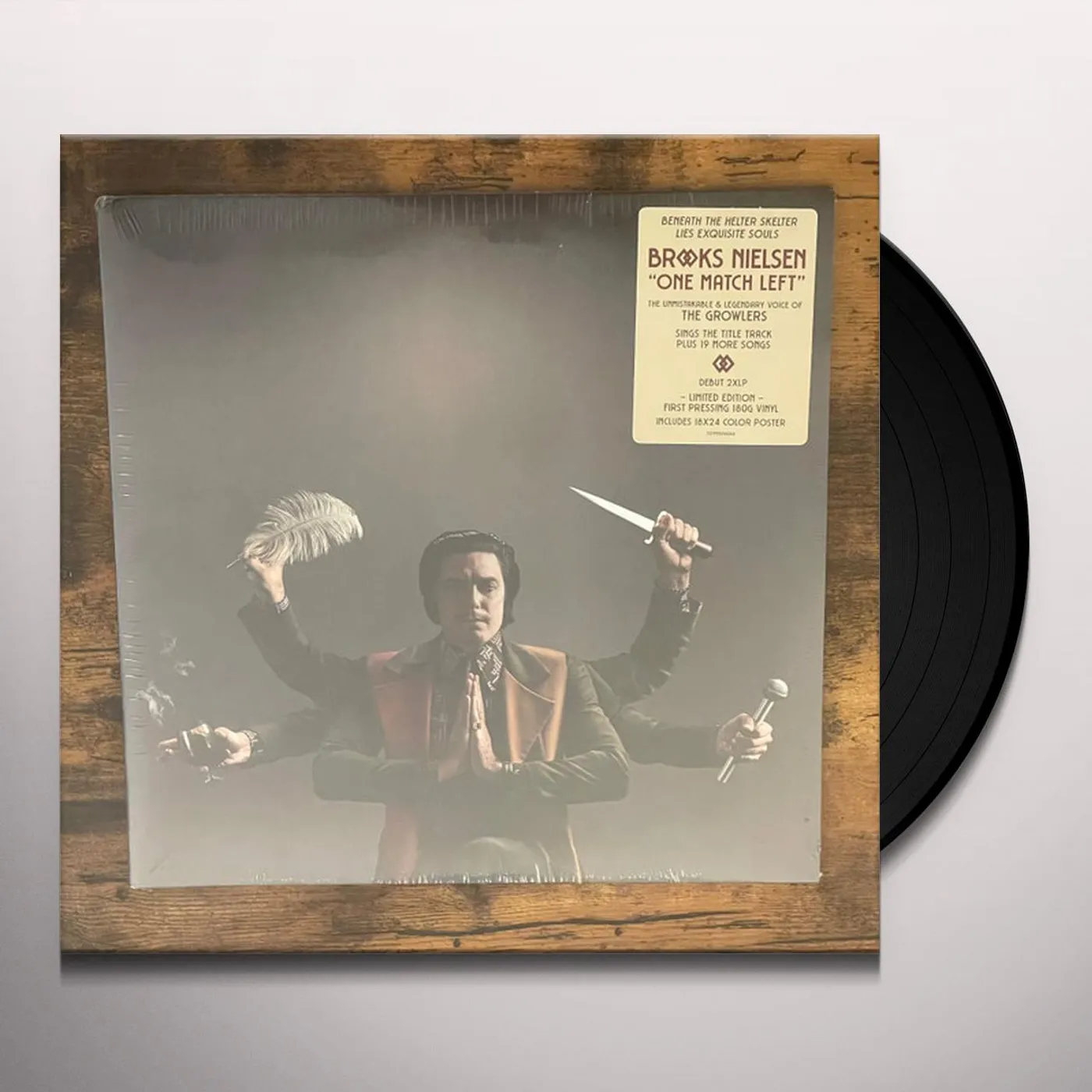 Brooks Nielsen ONE MATCH LEFT (2LP) Vinyl Record