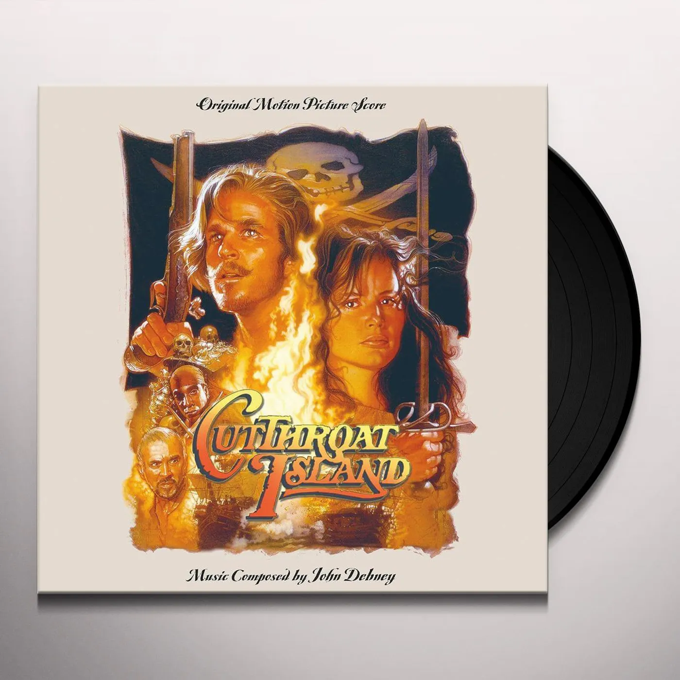John Debney Cutthroat Island - Original Soundtrack Vinyl Record