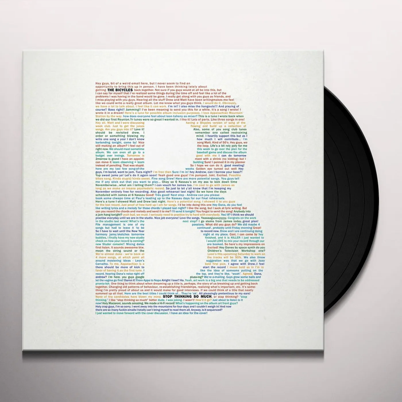 The Bicycles Stop Thinking so Much Vinyl Record