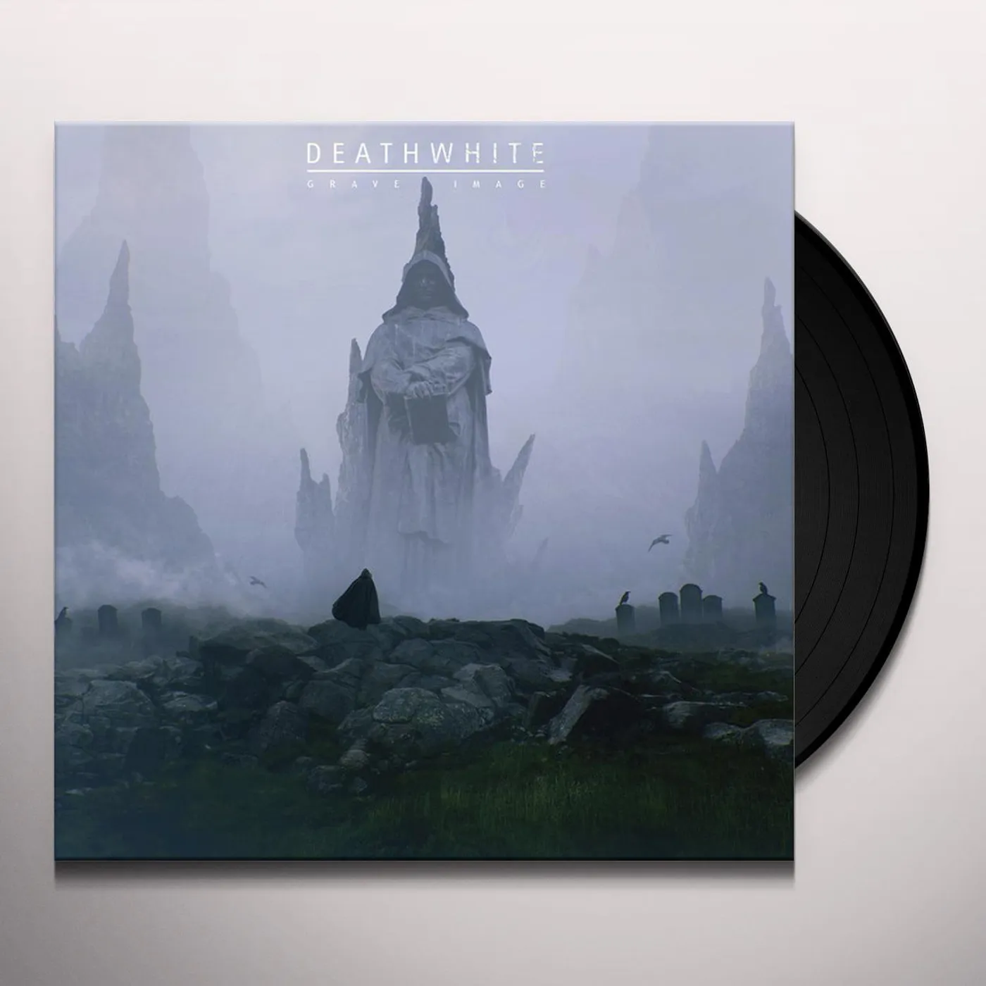 Deathwhite Grave Image Vinyl Record