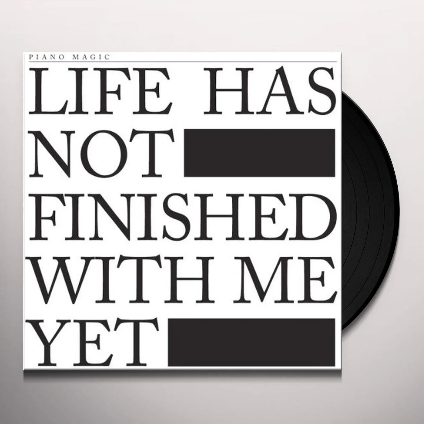 Piano Magic LIFE HAS NOT FINISHED Vinyl Record