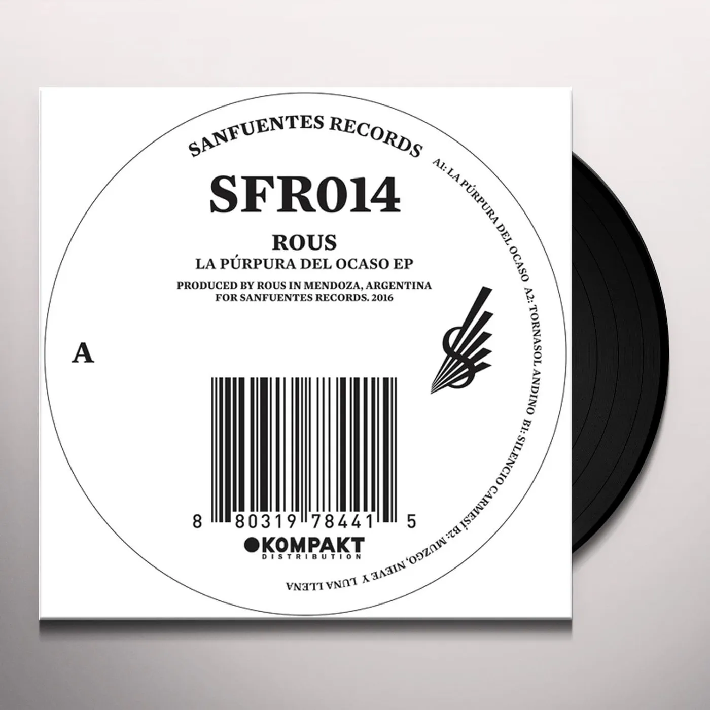 Rous LA PURPURA DEL OCASO Vinyl Record