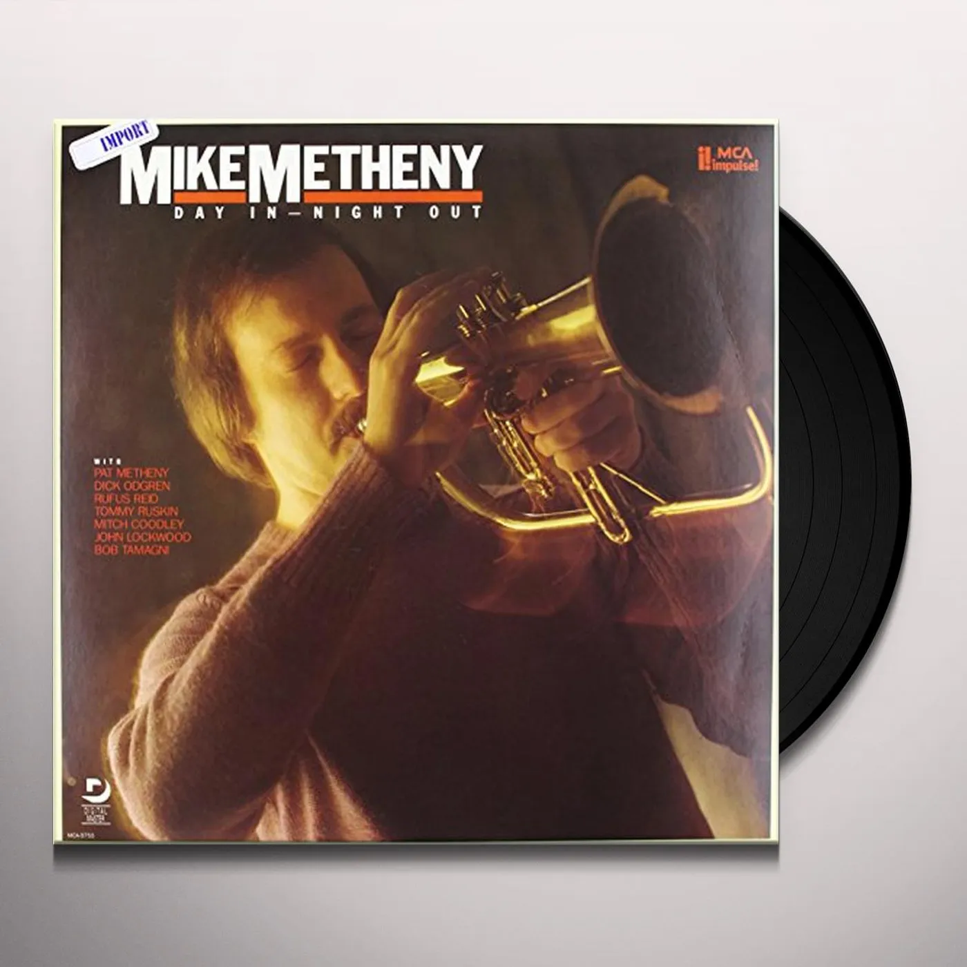Mike Metheny DAY IN NIGHT OUT Vinyl Record