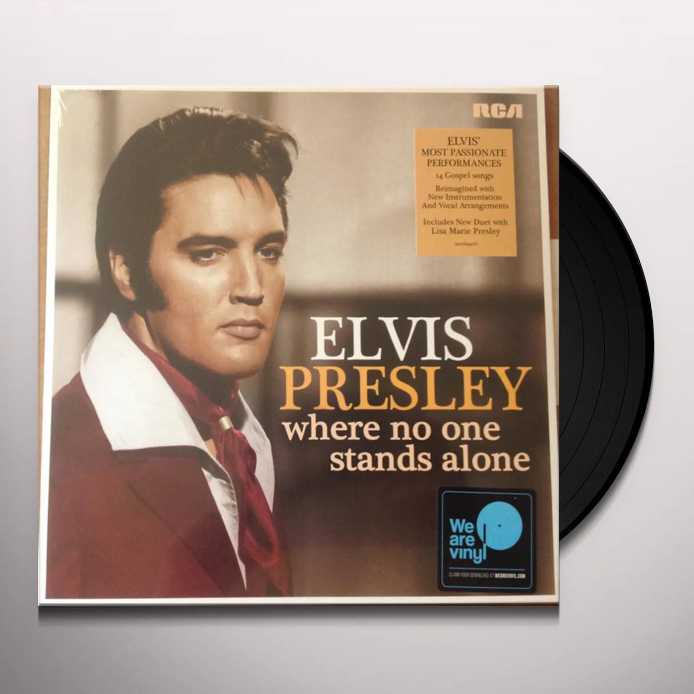 Elvis Presley Where No One Stands Alone Vinyl Record