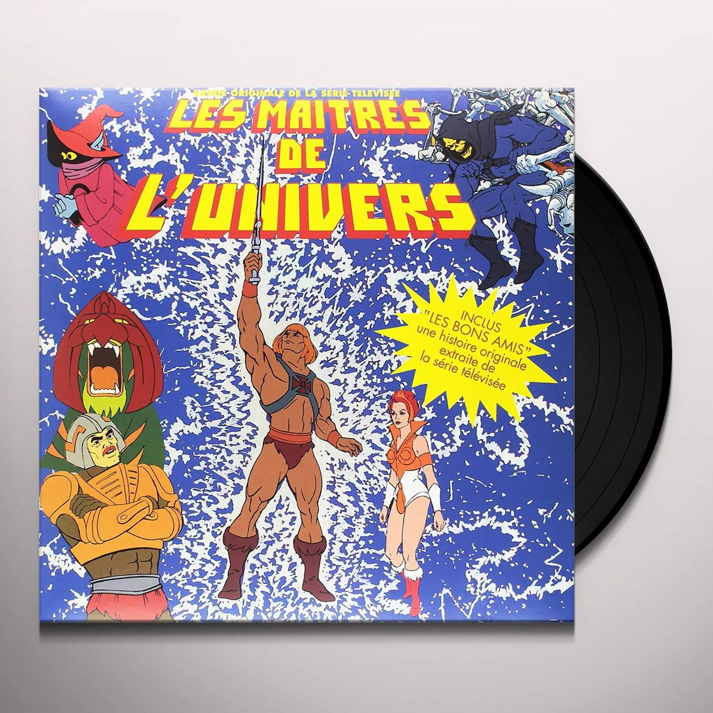 Haim Saban & Shuki Levy LES MAITRES DE L'UNIVERS / Original Soundtrack Vinyl Record