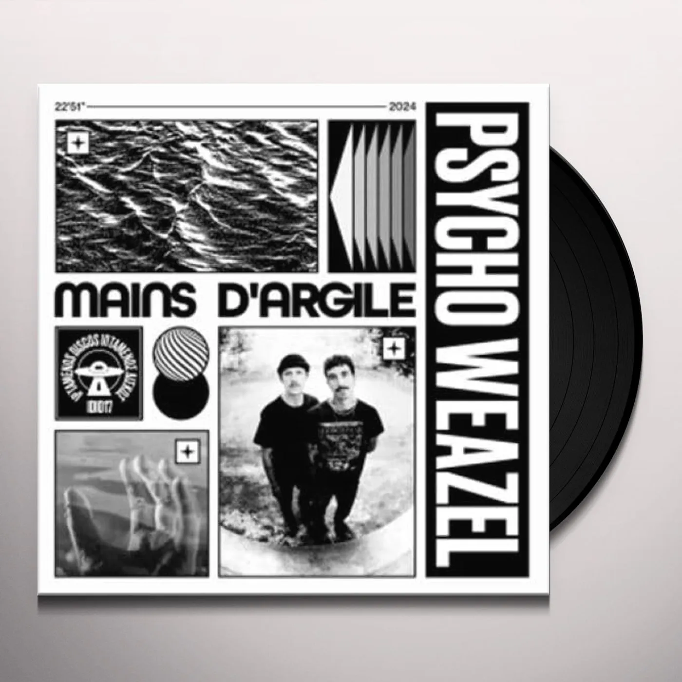 Psycho Weazel MAINS D'ARGILE Vinyl Record