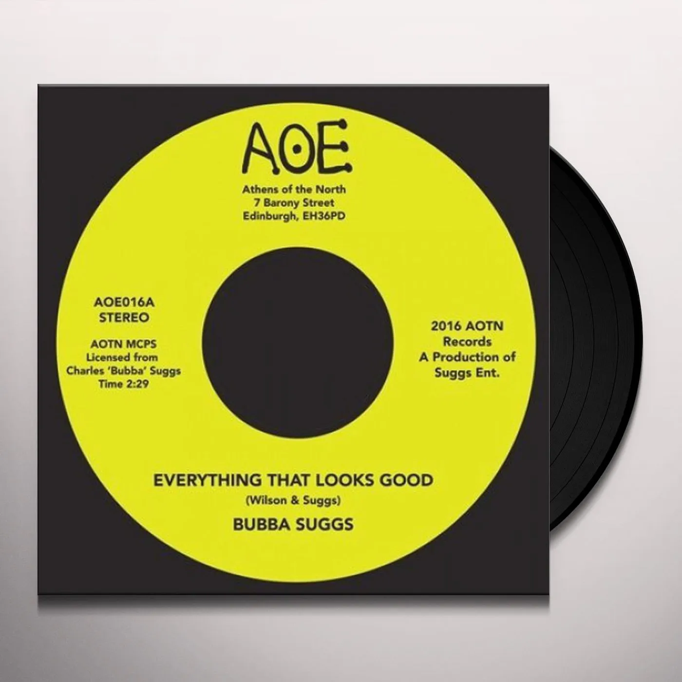 Bubba Suggs Everything That Looks Good Vinyl Record