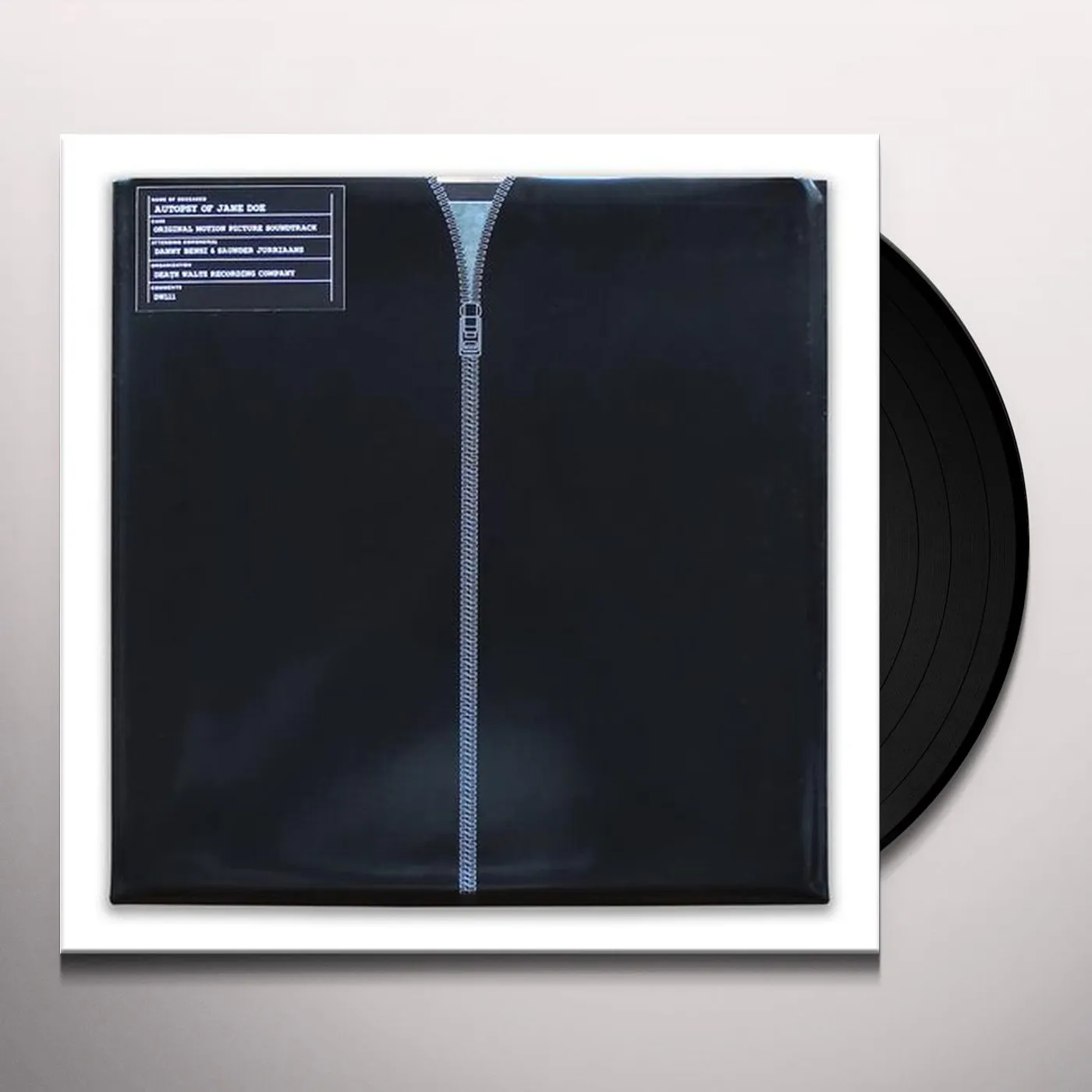 Danny Bensi and Saunder Jurriaans THE AUTOPSY OF JANE DOE (ORIGINAL SOUNDTRACK) Vinyl Record