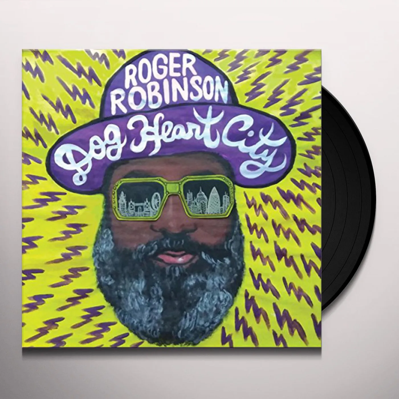 Roger Robinson Dog Heart City Vinyl Record