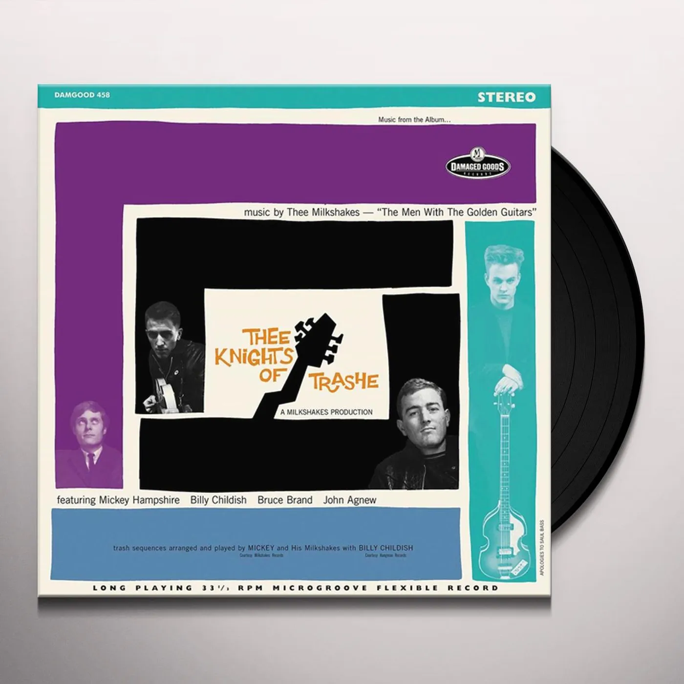 Milkshakes THEE KNIGHTS OF TRASHE Vinyl Record