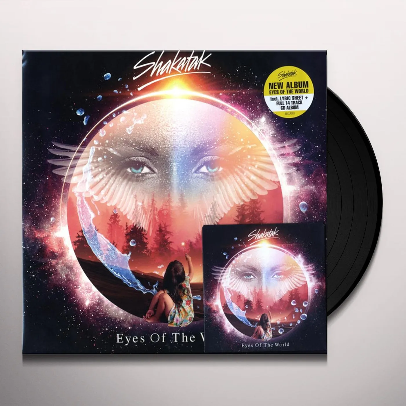 Shakatak EYES OF THE WORLD Vinyl Record