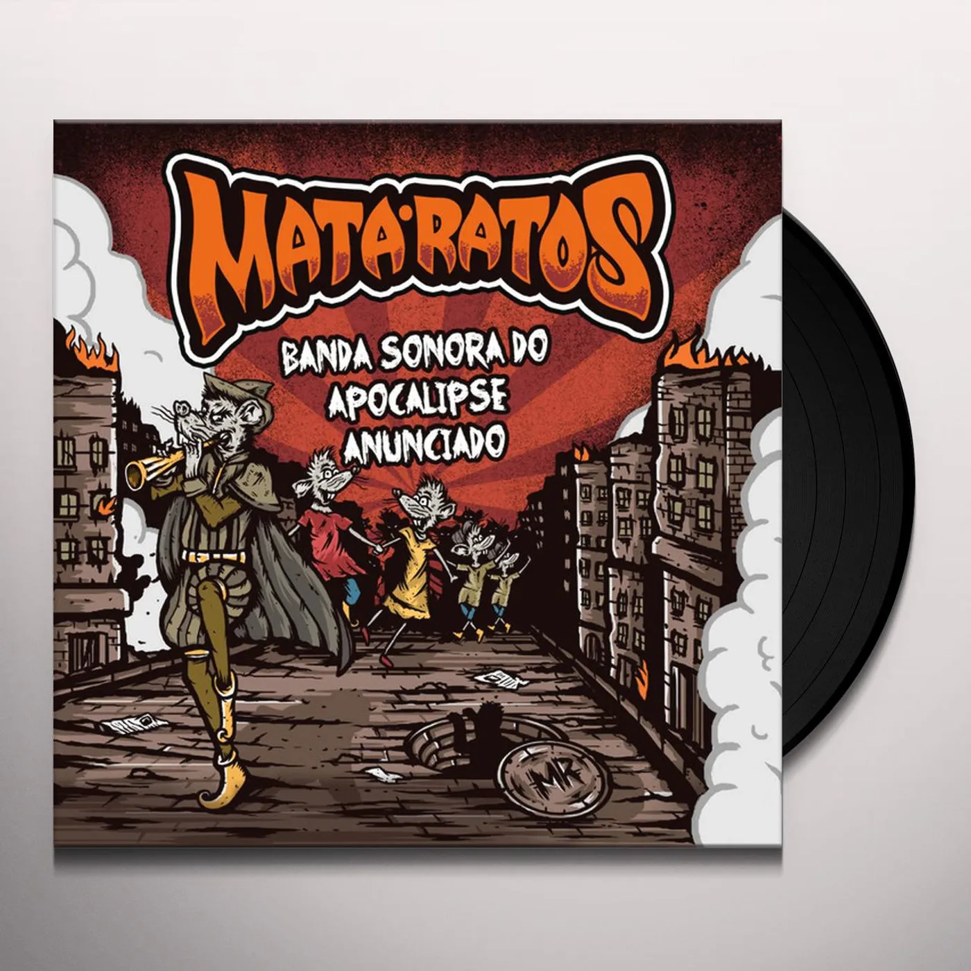 Mata Ratos Banda Sonora do Apocalipse Anunciado Vinyl Record