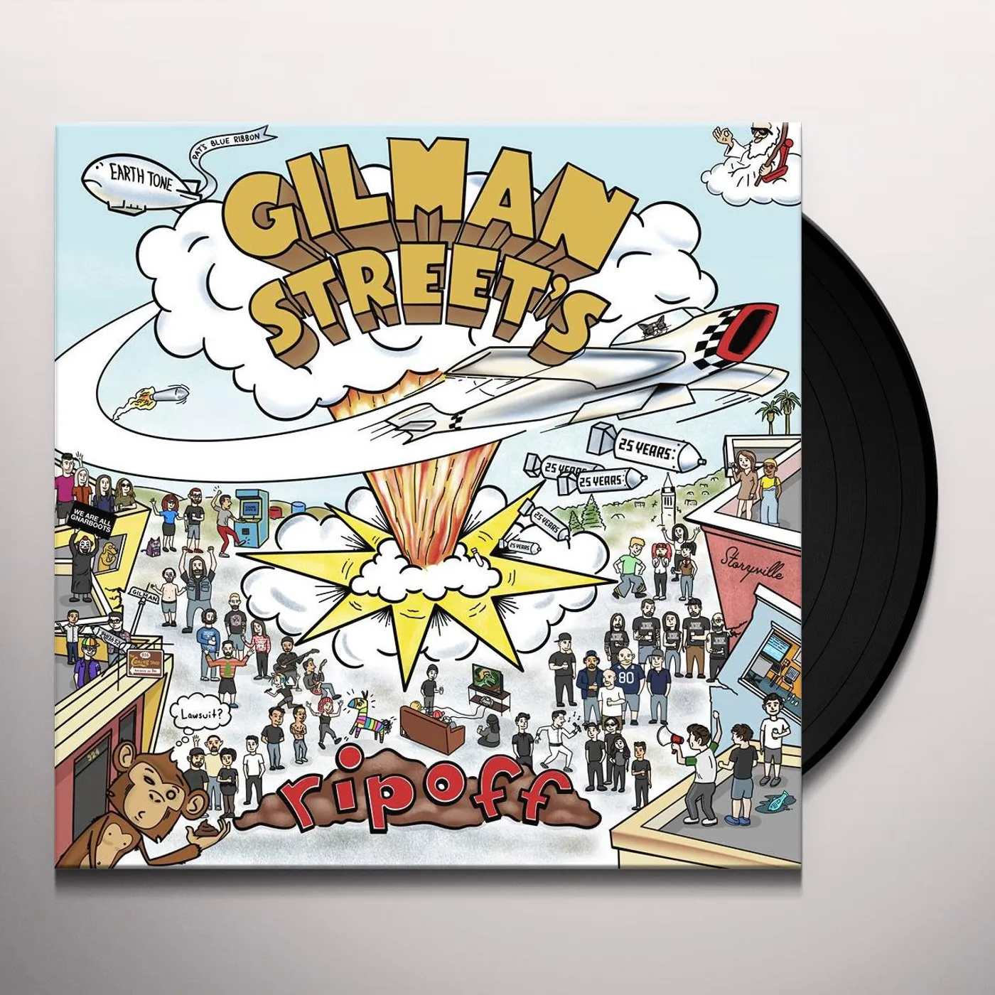 Various Artists  GILMAN STREET'S RIPOFF (A TRIBUTE TO DOOKIE) Vinyl Record