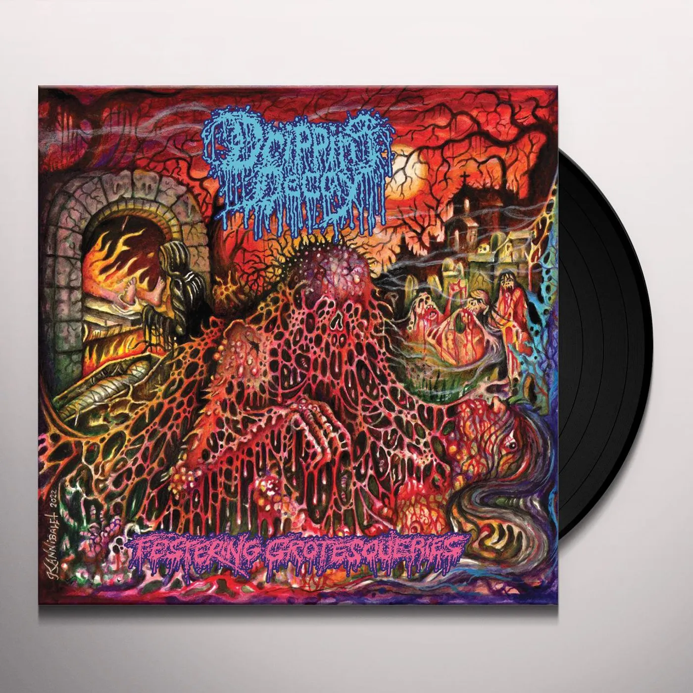 Dripping Decay Festering Grotesqueries Vinyl Record
