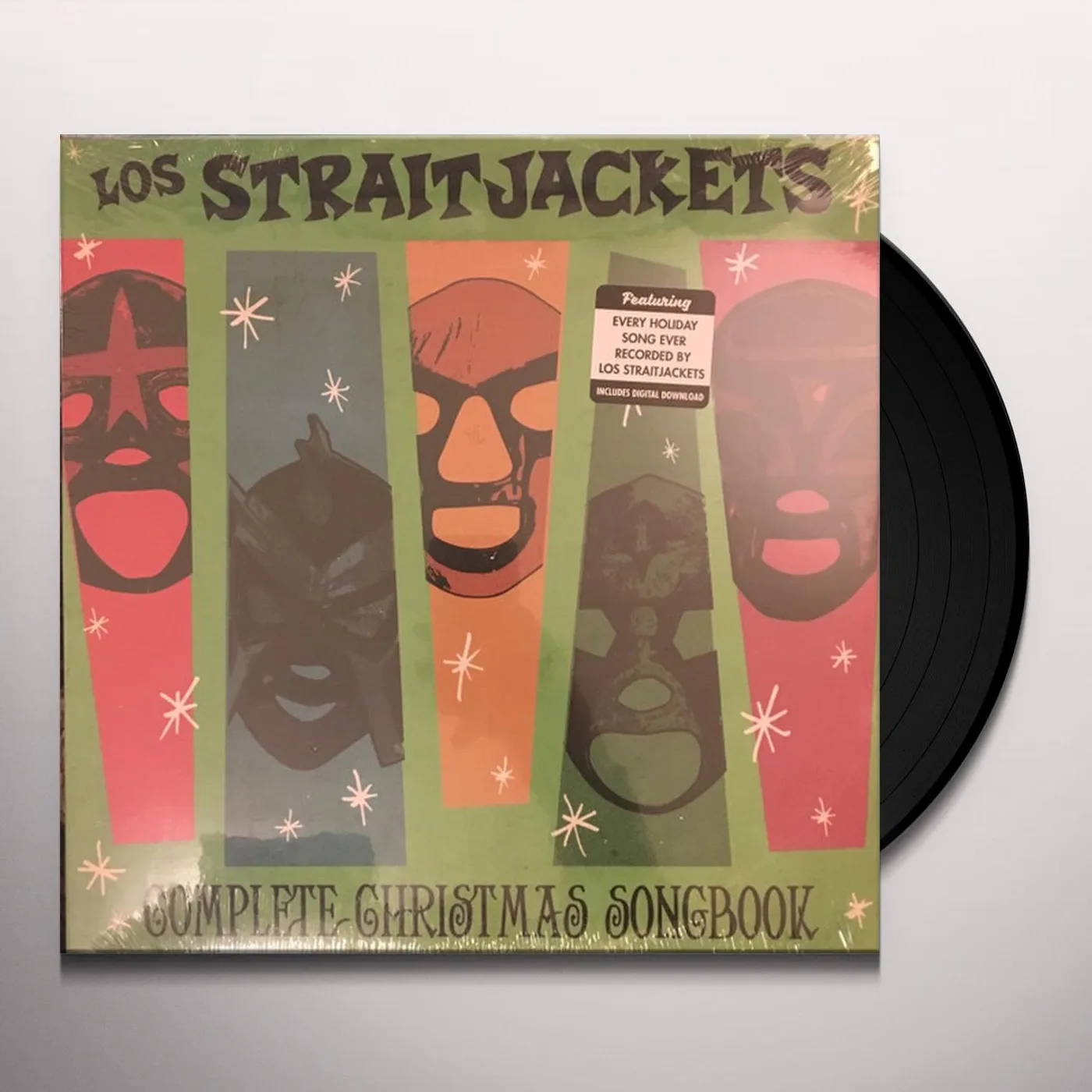 Los Straitjackets COMPLETE CHRISTMAS SONGBOOK (2LP/DL) Vinyl Record