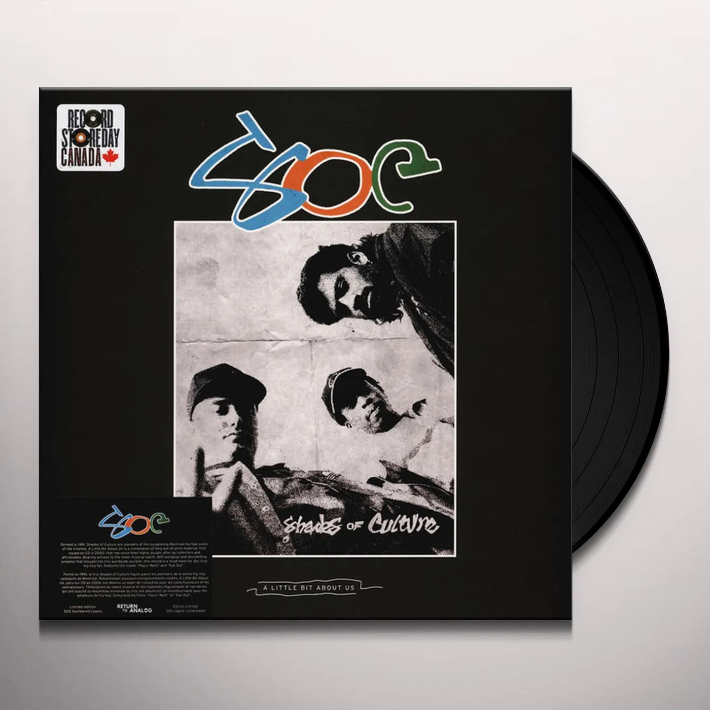 Shades of Culture LITTLE BIT ABOUT US Vinyl Record