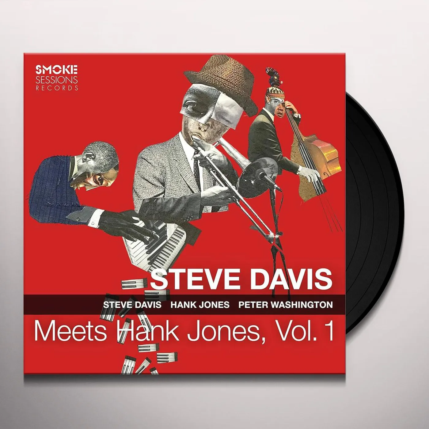 STEVE DAVIS MEETS HANK JONES 1 Vinyl Record