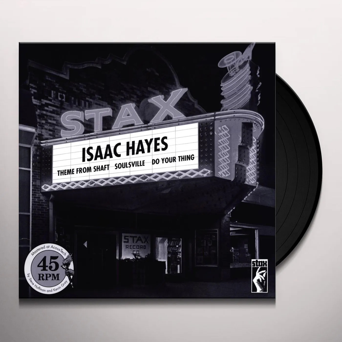 Isaac Hayes THEME FROM SHAFT & SOULSVILLE & DO YOUR THING Vinyl Record