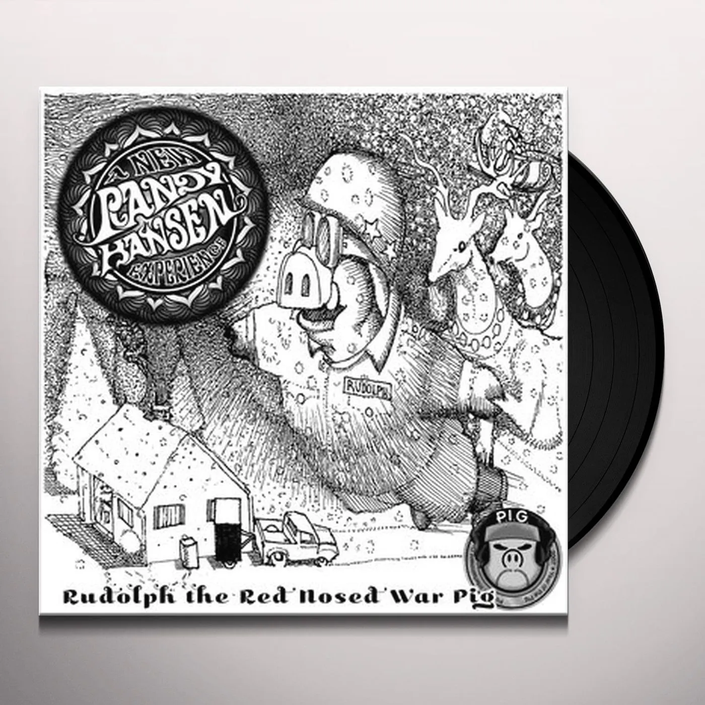 Randy Hansen RUDOLPH THE RED NOSED WAR PIG Vinyl Record