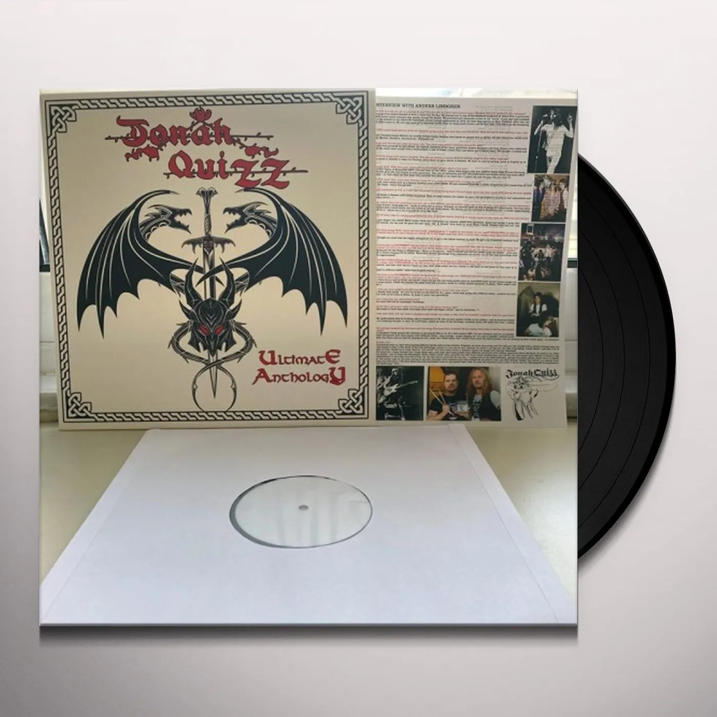 Jonah Quizz Ultimate Anthology Vinyl Record