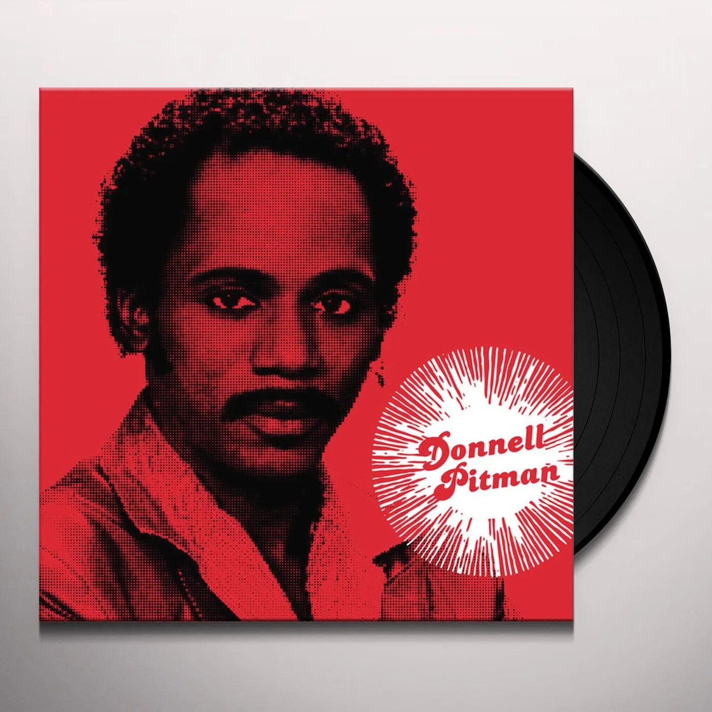 Donnell Pitman BURNING UP / A TASTE OF HONEY Vinyl Record