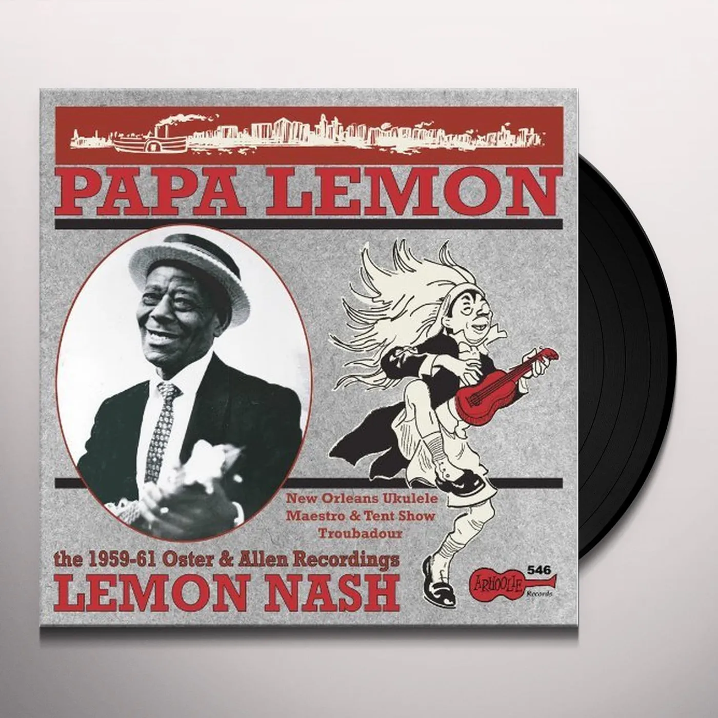 Lemon Nash PAPA LEMON: NEW ORLEANS UKELELE MAESTRO & TENT Vinyl Record