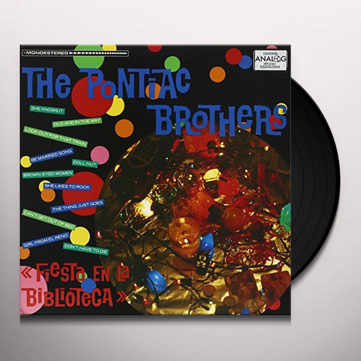 Pontiac Brothers Fiesta En La Biblioteca Vinyl Record