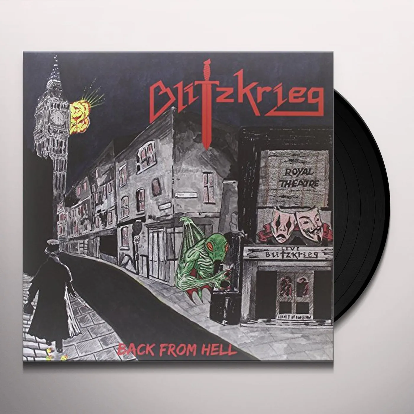 Blitzkrieg Back from Hell Vinyl Record