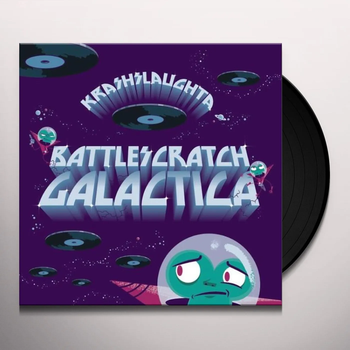 Krash Slaughta BATTLESCRATCH GALACTICA Vinyl Record - UK Release