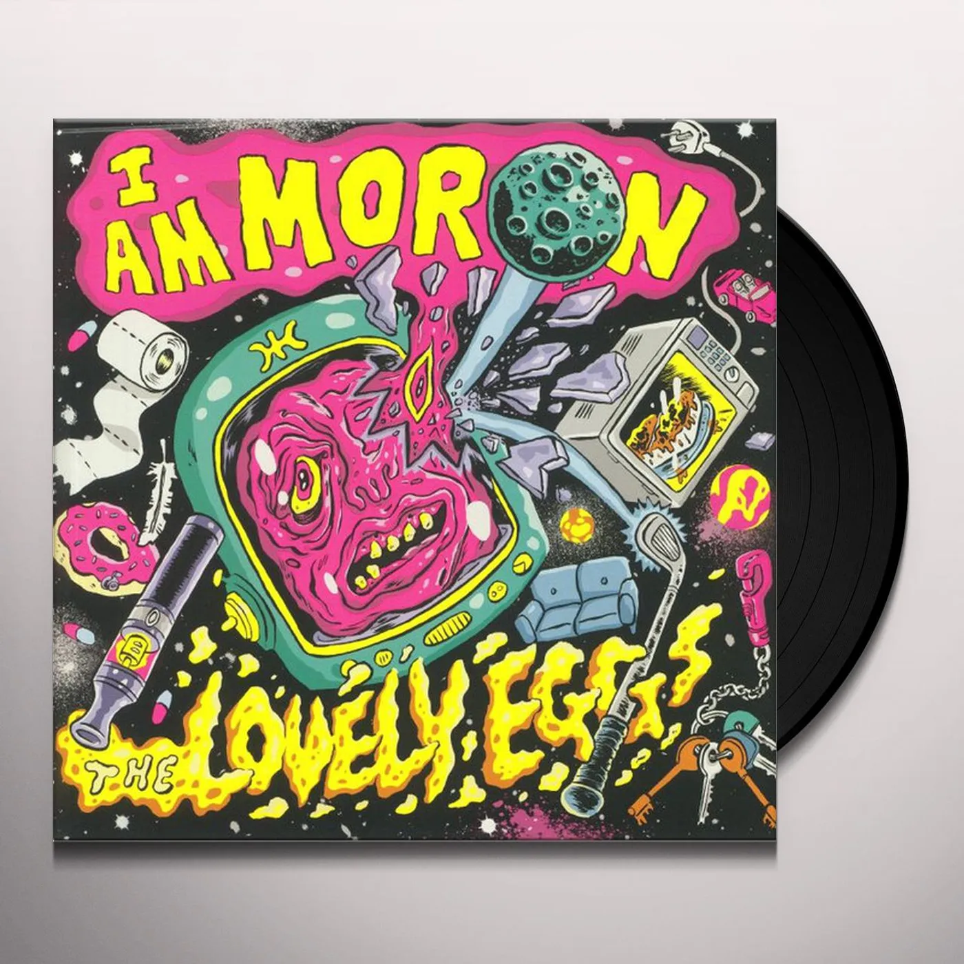 The Lovely Eggs I Am Moron Vinyl Record