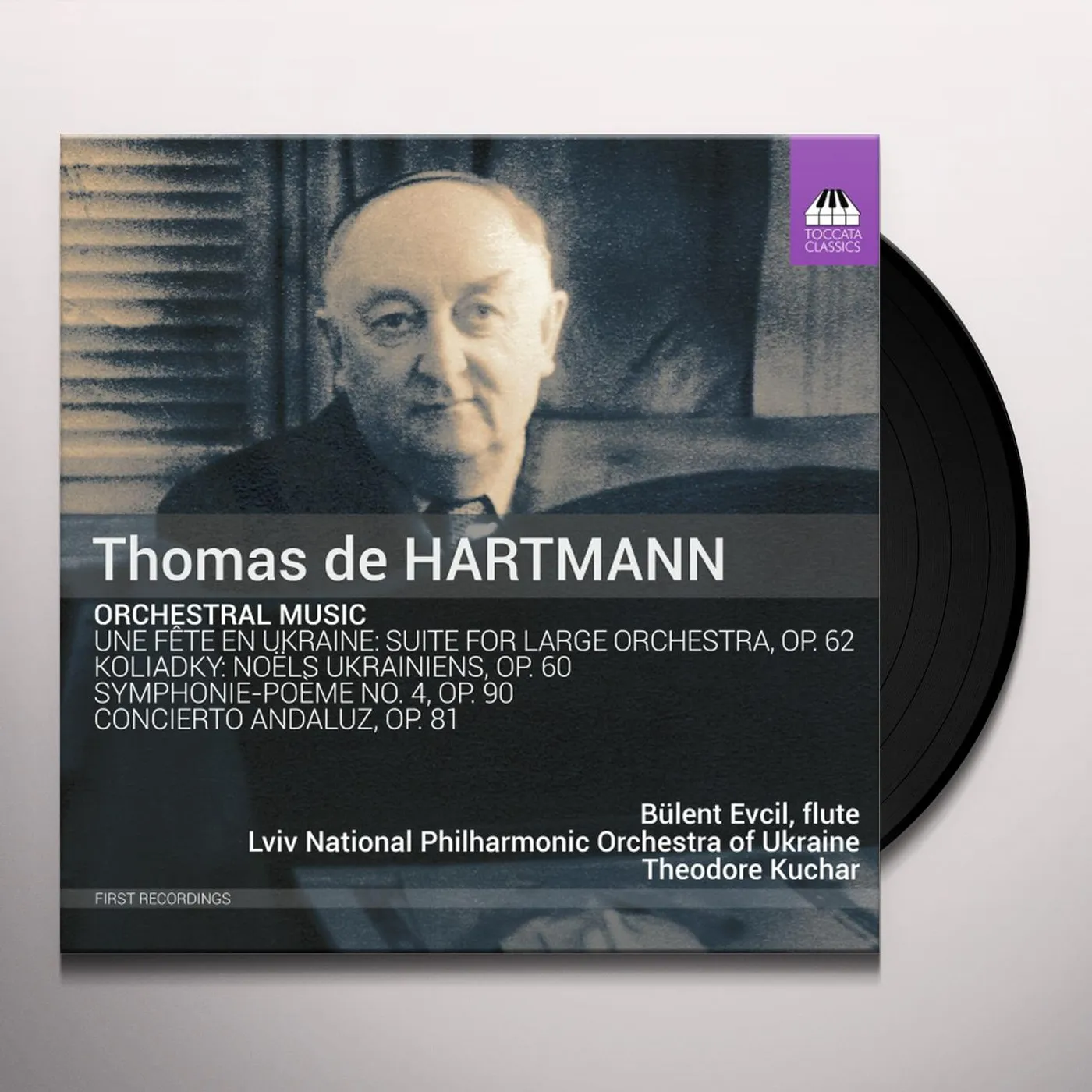 Hartmann / Evcil / Kuchar ORCHESTRAL MUSIC Vinyl Record