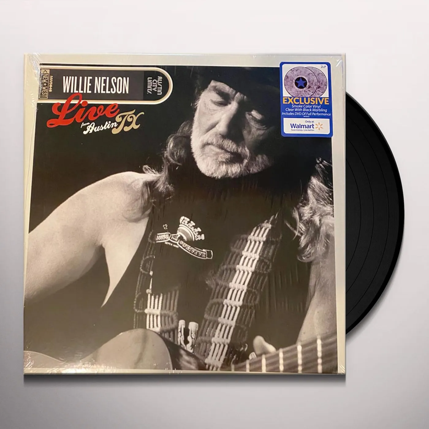 Willie Nelson LIVE FROM AUSTIN TX Vinyl Record