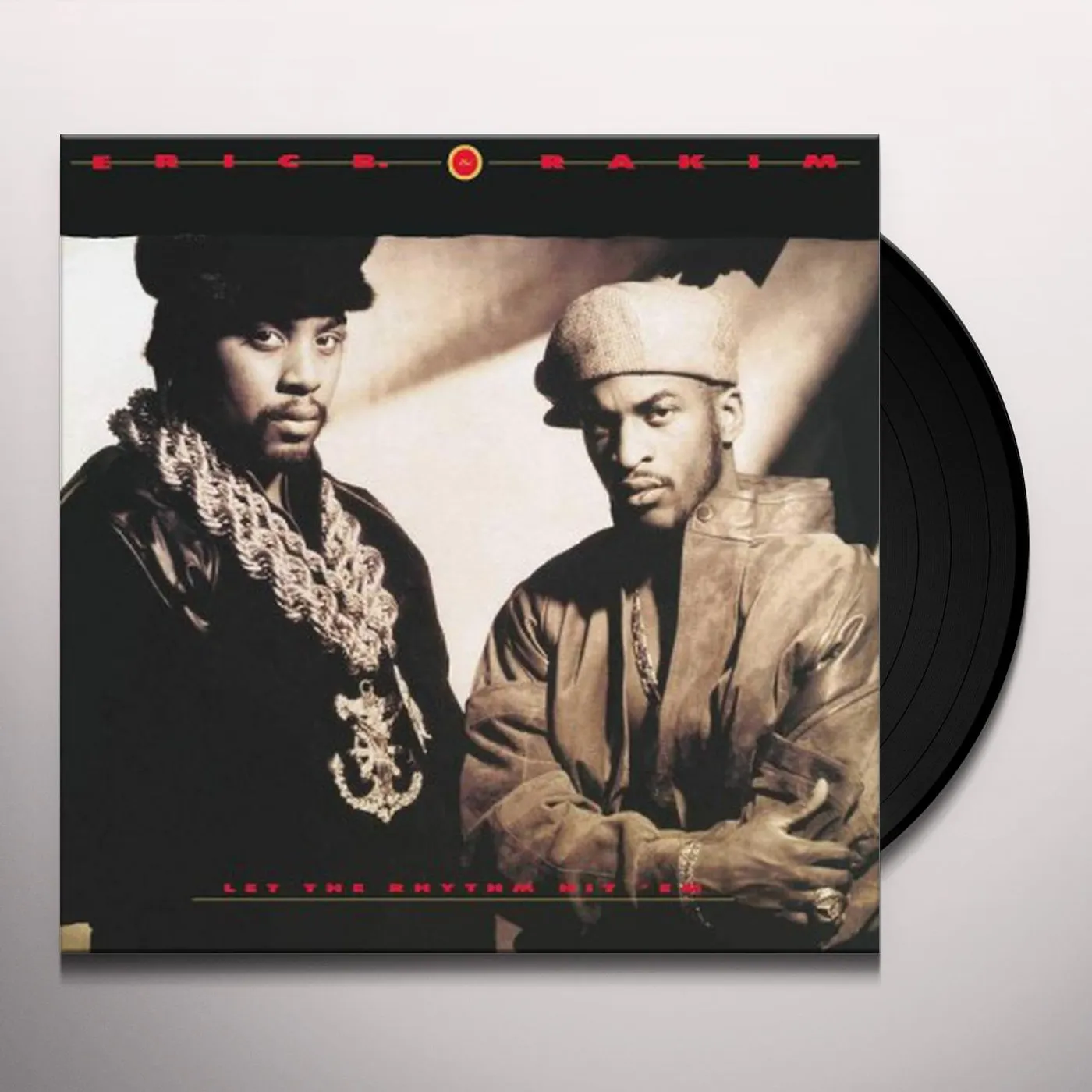 Eric B. & Rakim LET THE RHYTHM HIT EM Vinyl Record