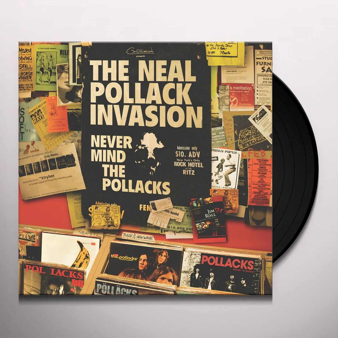 The Neal Pollack Invasion Never Mind The Pollacks Vinyl Record