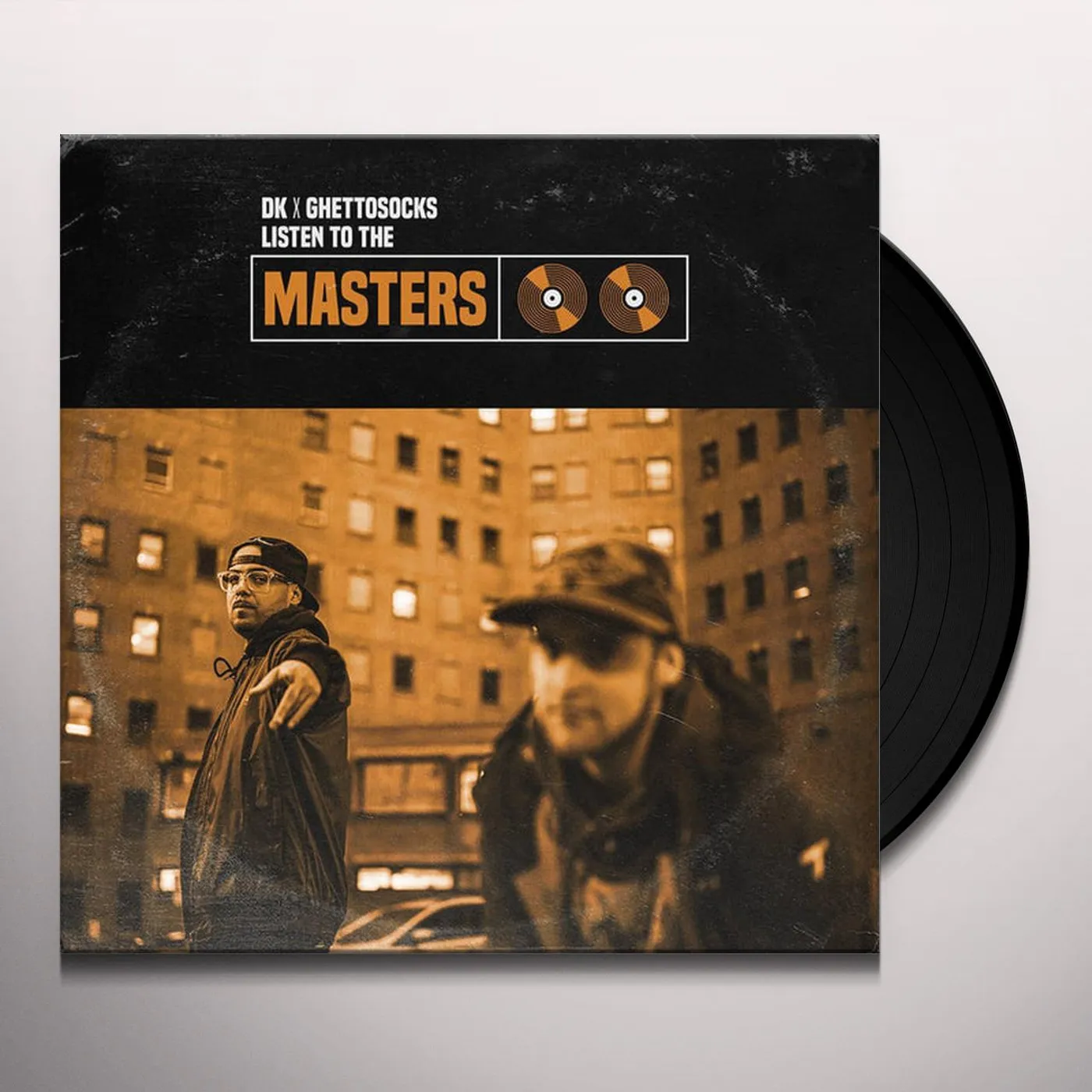 Dk X Ghettosocks LISTEN TO THE MASTERS Vinyl Record