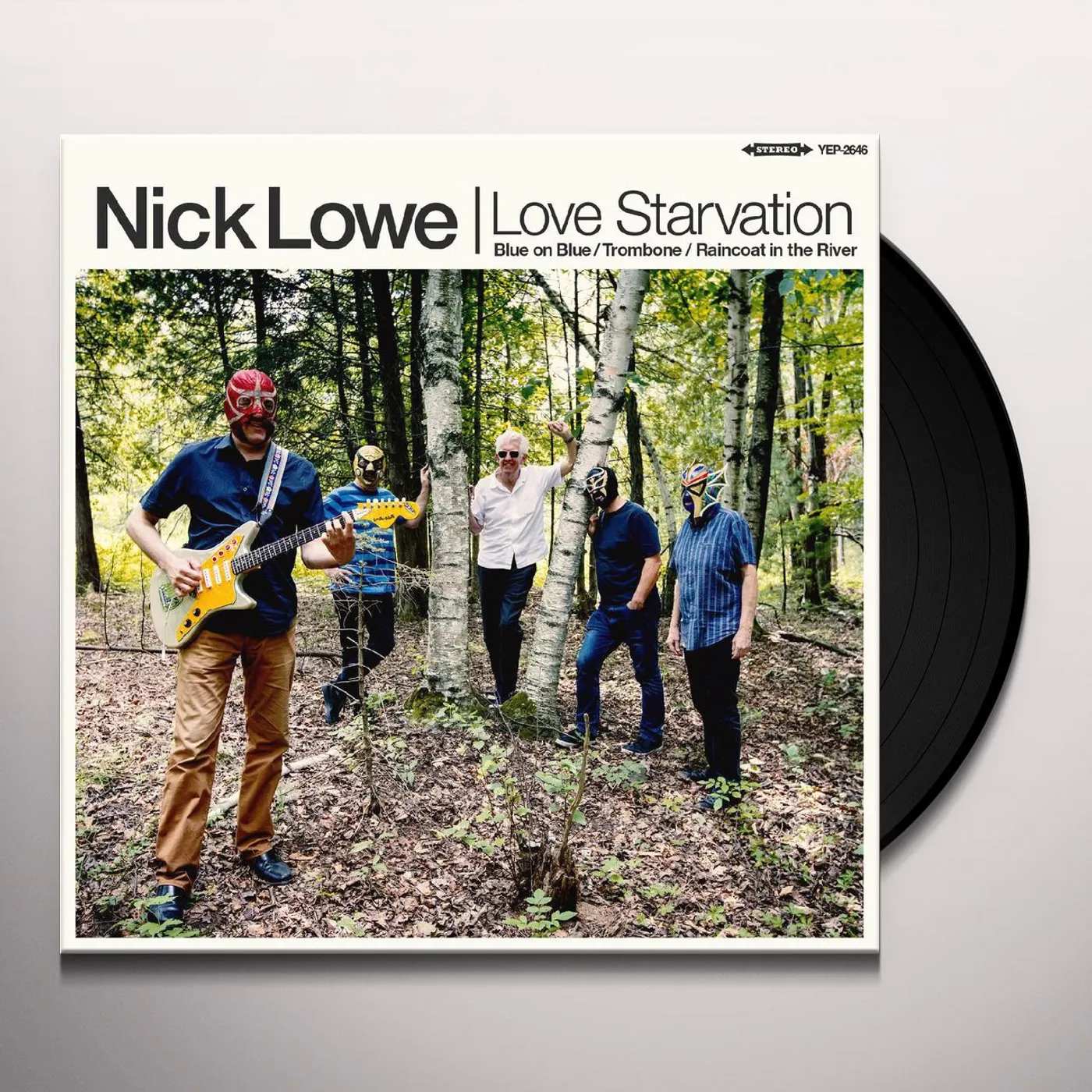 Nick Lowe Love Starvation / Trombone Vinyl Record