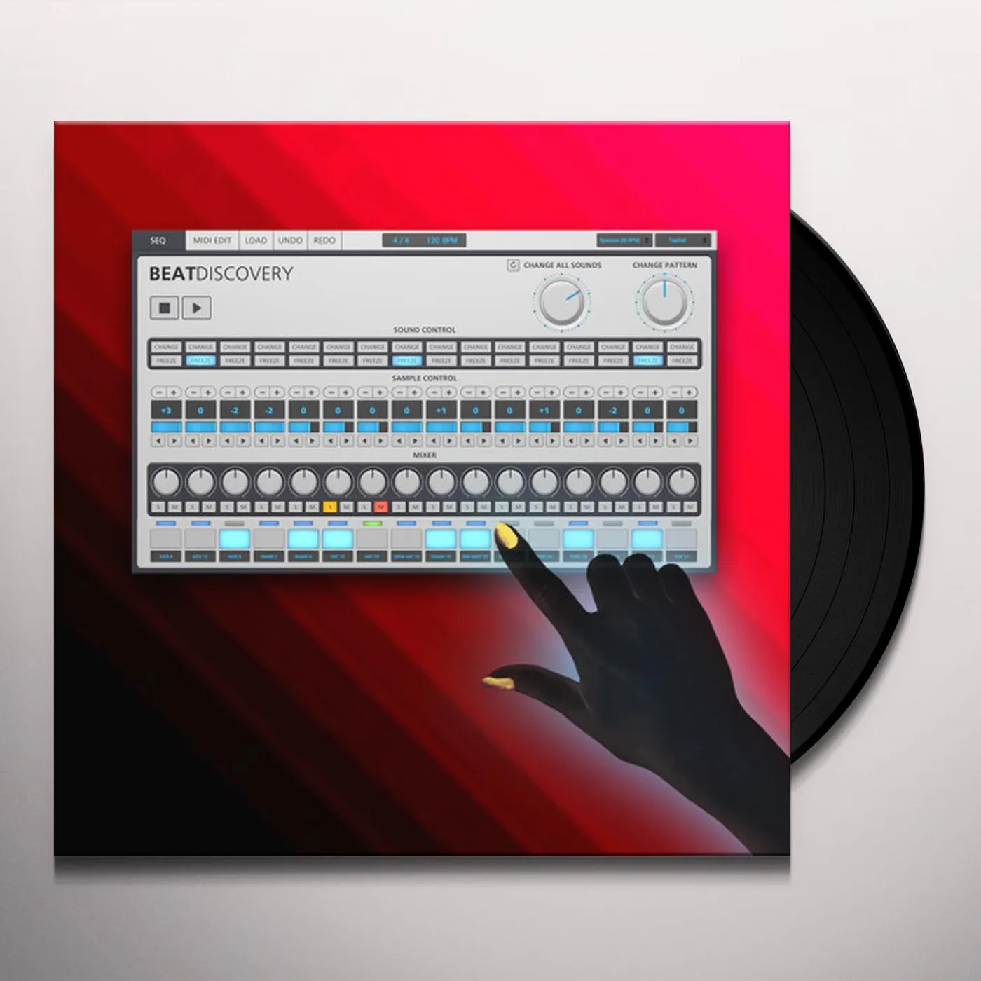 Ruckazoid & Teeko FINDINGS Vinyl Record